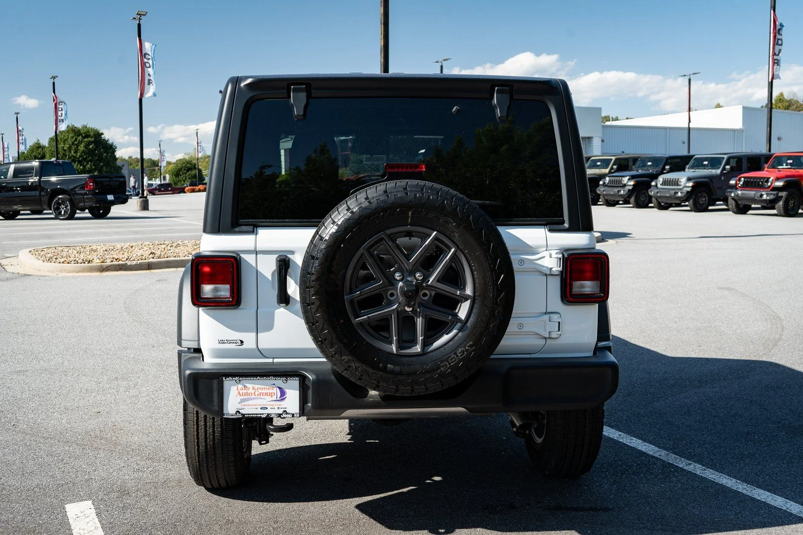 New 2026 White Jeep Sport S image 8