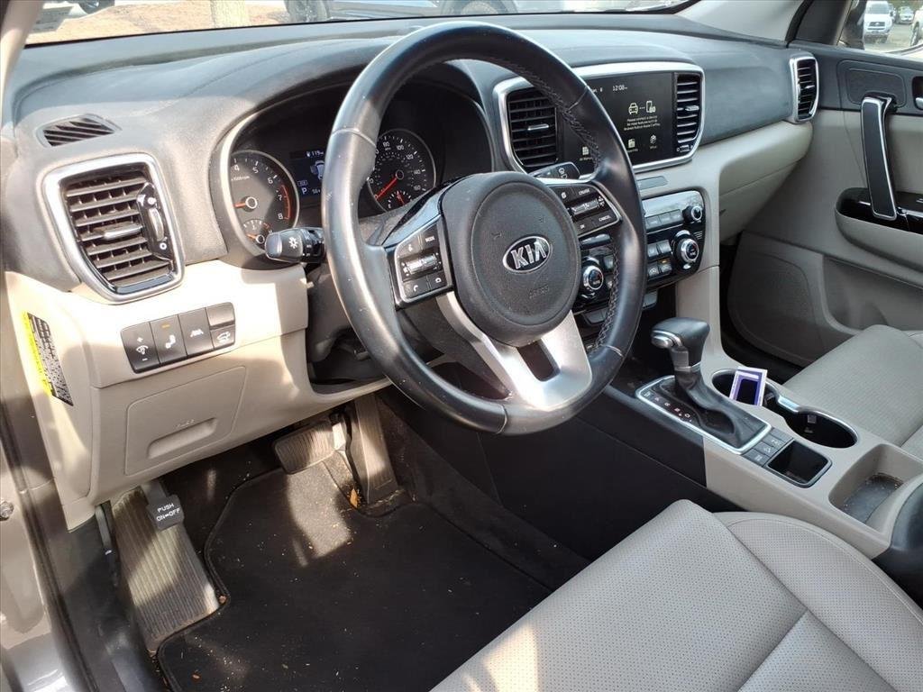 Used 2021 Sparkling Silver Kia EX image 10