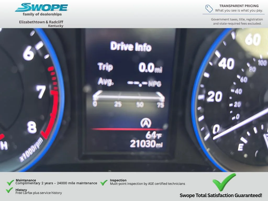 Used 2023 LUNAR WHITE Hyundai SEL image 20