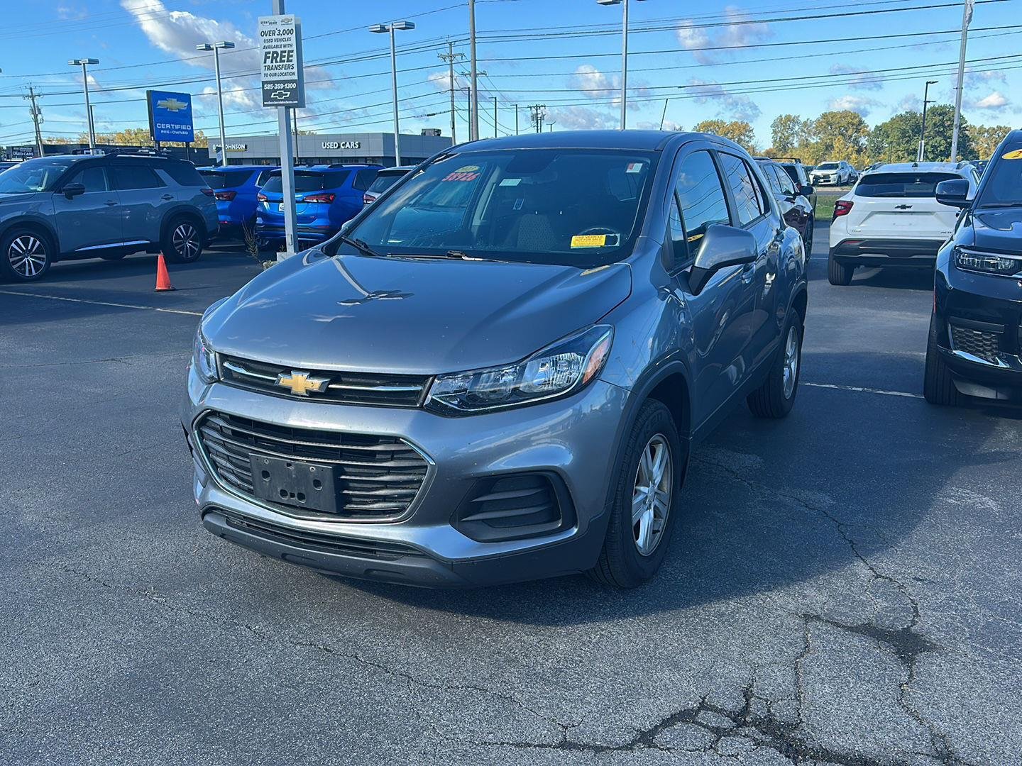 Used 2020 SATIN STEEL METALLIC Chevrolet LS image 5
