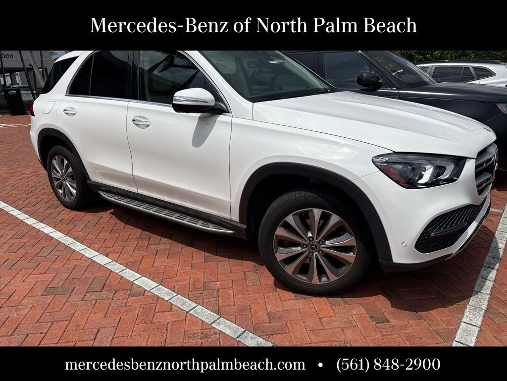 Used 2022 White Mercedes-Benz GLE 350 image 2