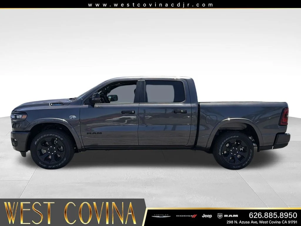 New 2026 Granite Crystal Metallic Clear-Coat Exterior Paint RAM Big Horn/Lone Star image 12