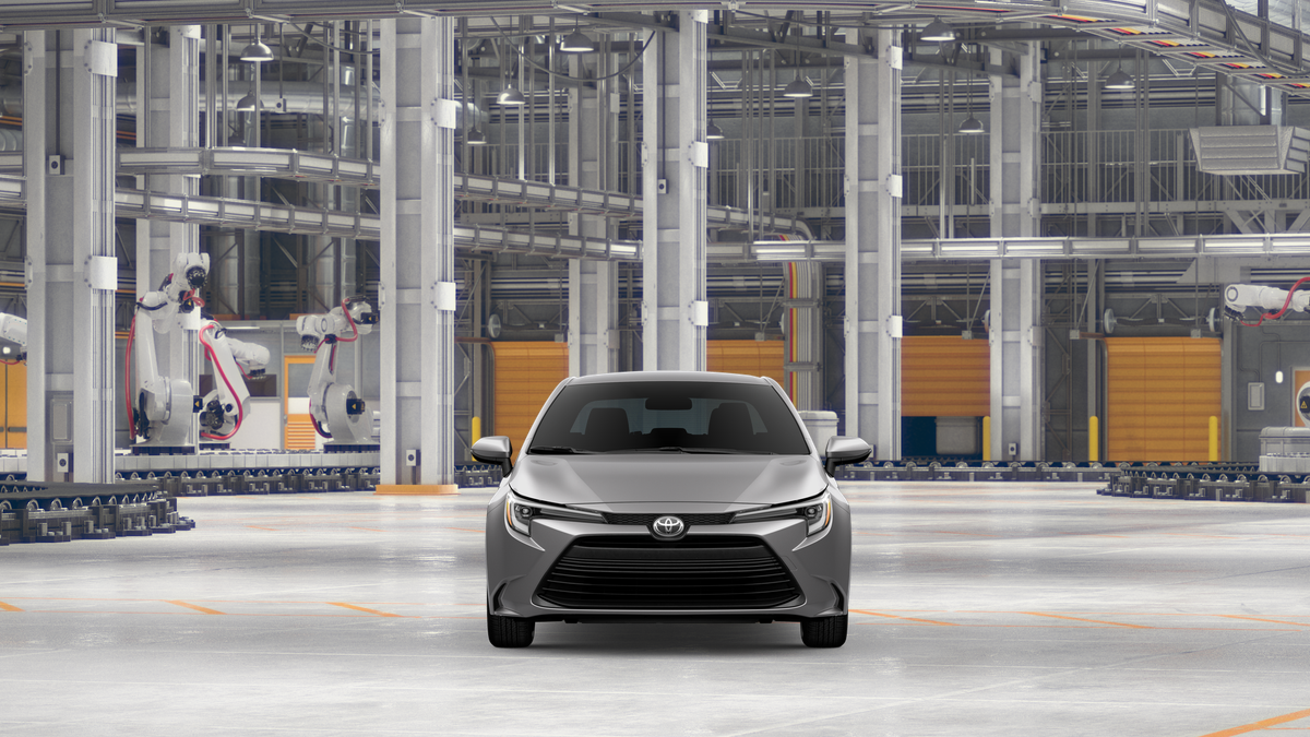 New 2026 Classic Silver Metallic Toyota Hybrid LE image 17