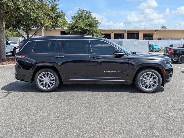 Certified Used 2021 Diamond Black Jeep Summit image 2