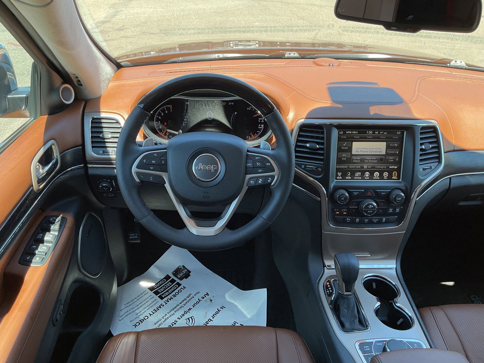 Used 2016 Brilliant Black Crystal Pearlcoat Jeep Summit image 21