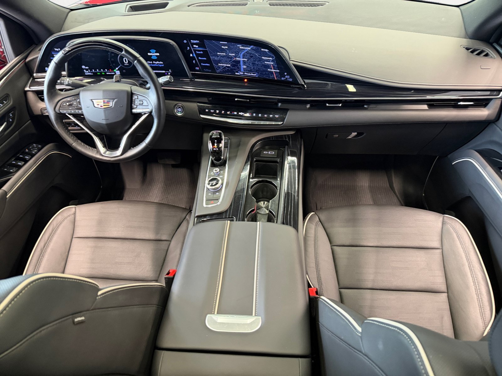 Used 2024 Radiant Red Tintcoat Cadillac 4WD Sport image 3