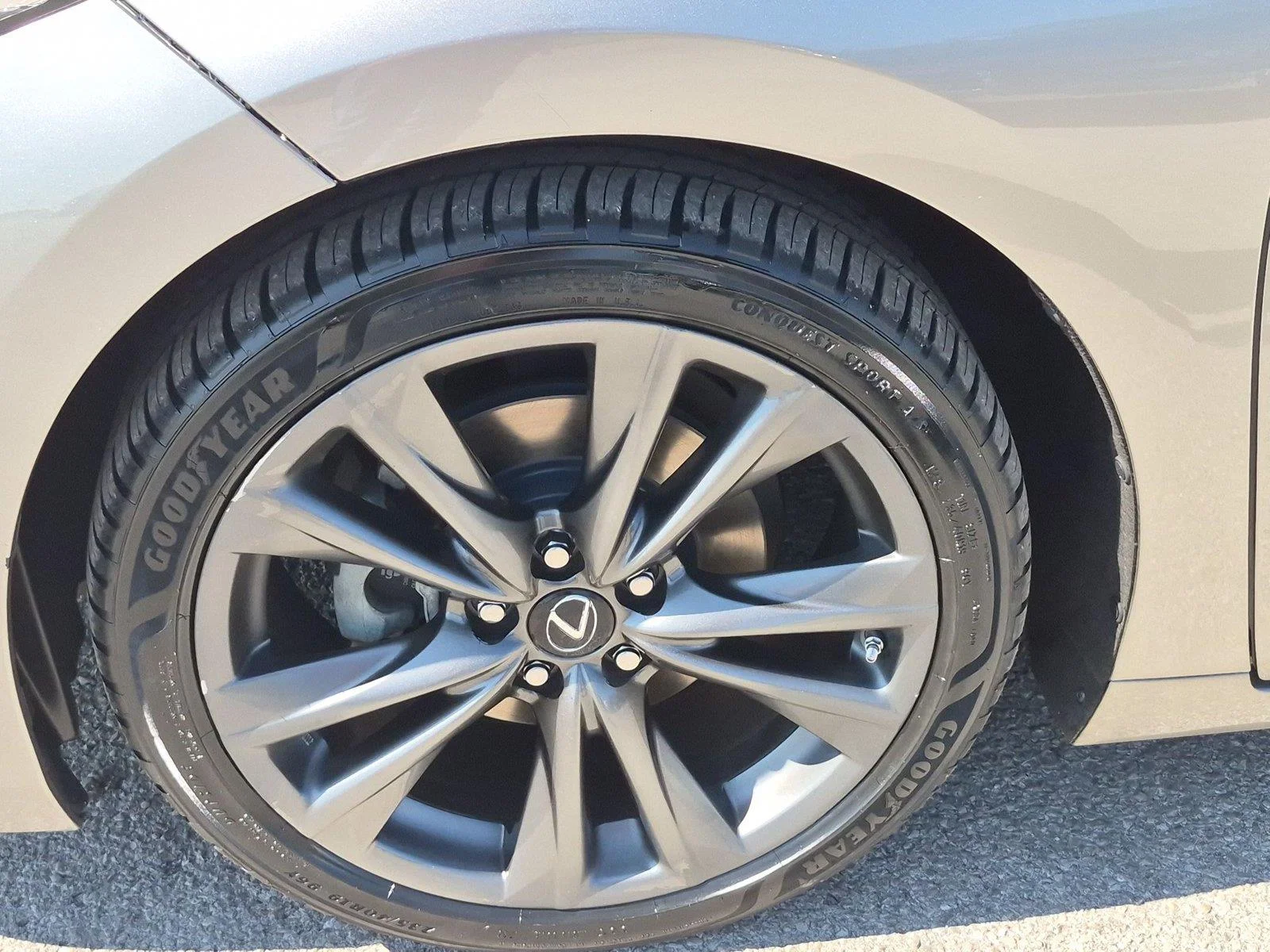 Used 2021 Atomic Silver Lexus ES 350 F SPORT image 10
