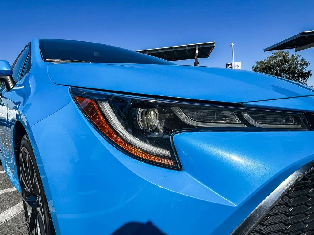 Used 2021 Blue Toyota XSE image 7