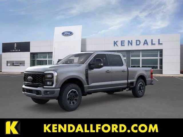 New 2026 Gray Metallic Ford Lariat image 1