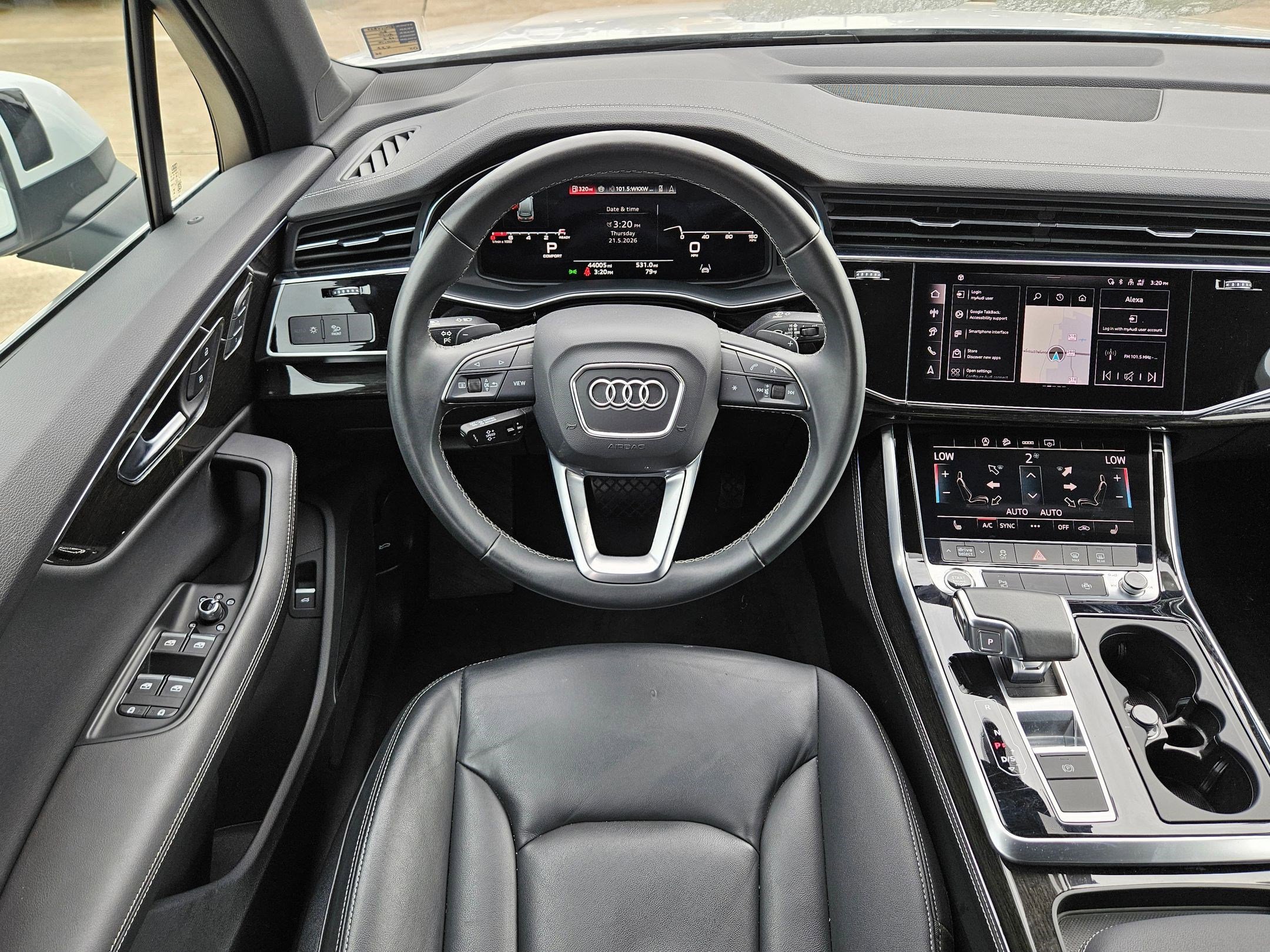Certified Used 2025 Carrara White Audi 55 Premium Plus image 27