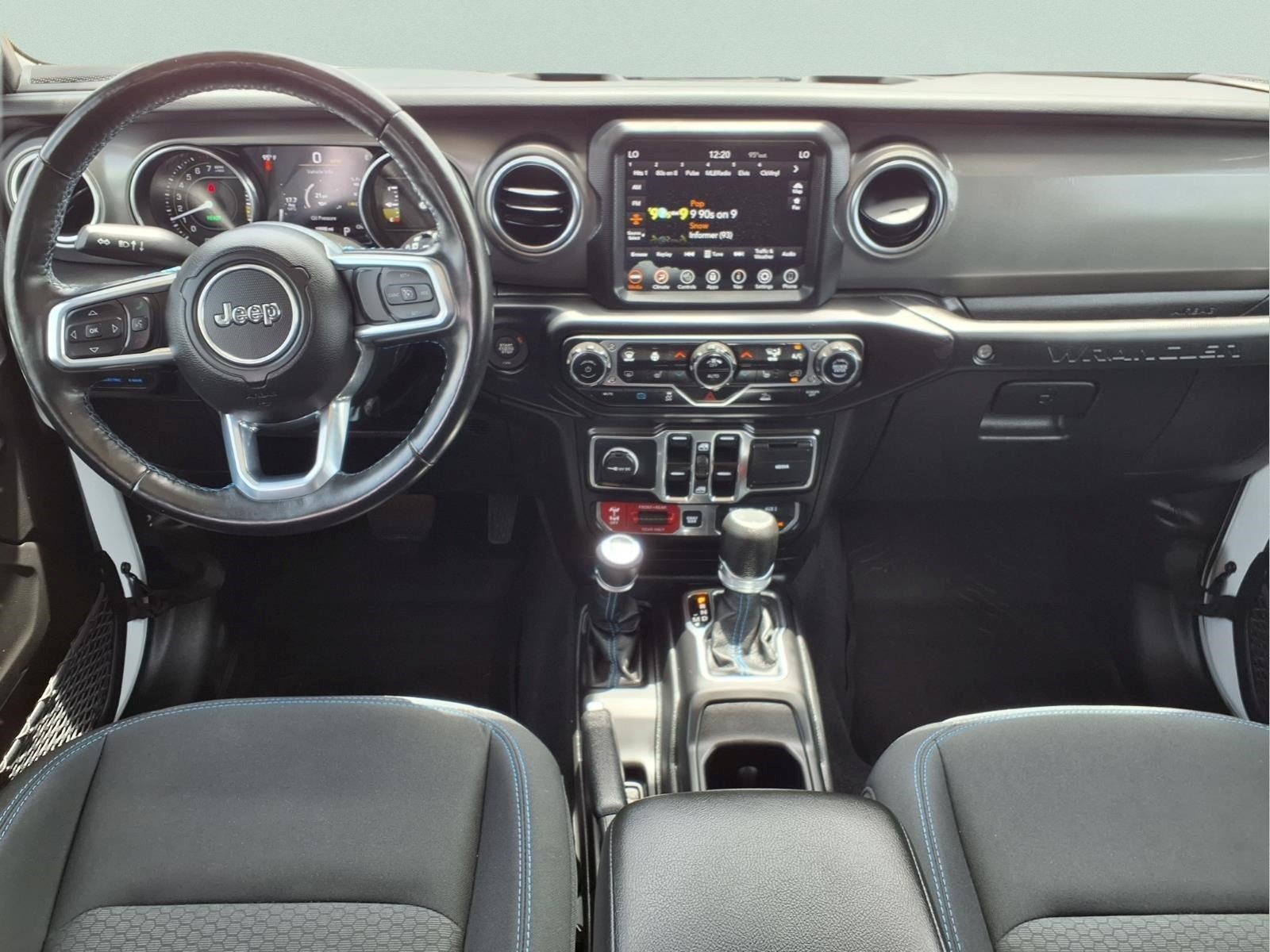 Used 2023 Bright White Clearcoat Jeep Rubicon image 10