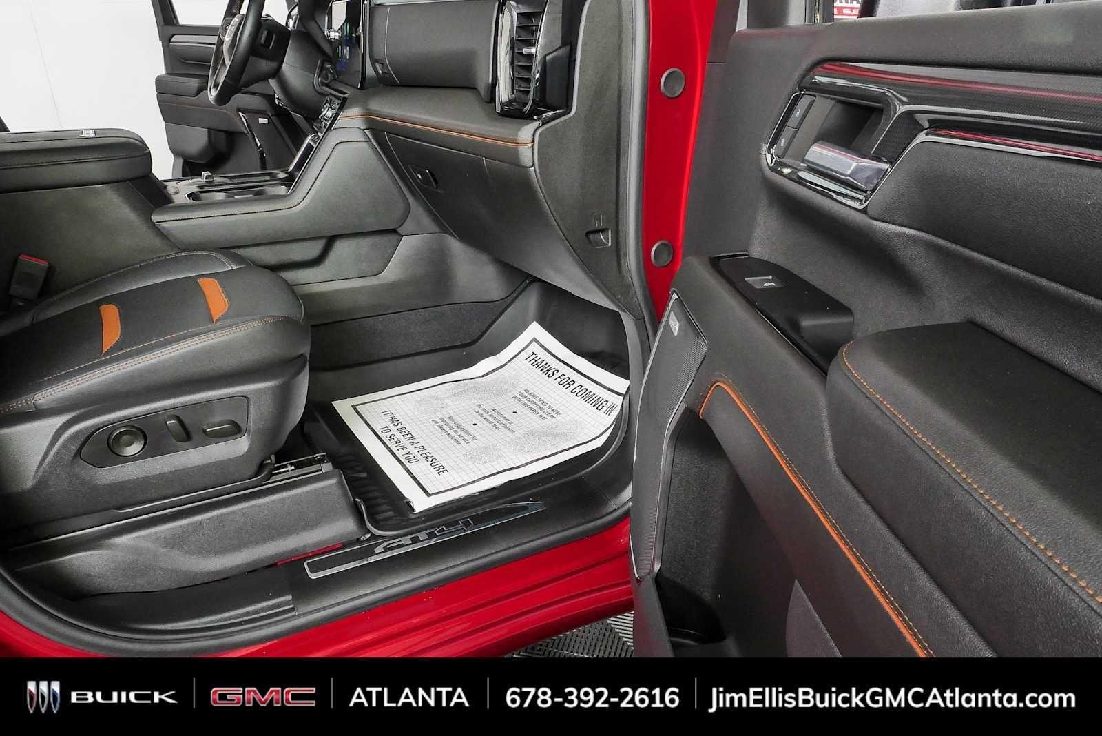 Used 2024 Volcanic Red Tintcoat GMC AT4 image 24