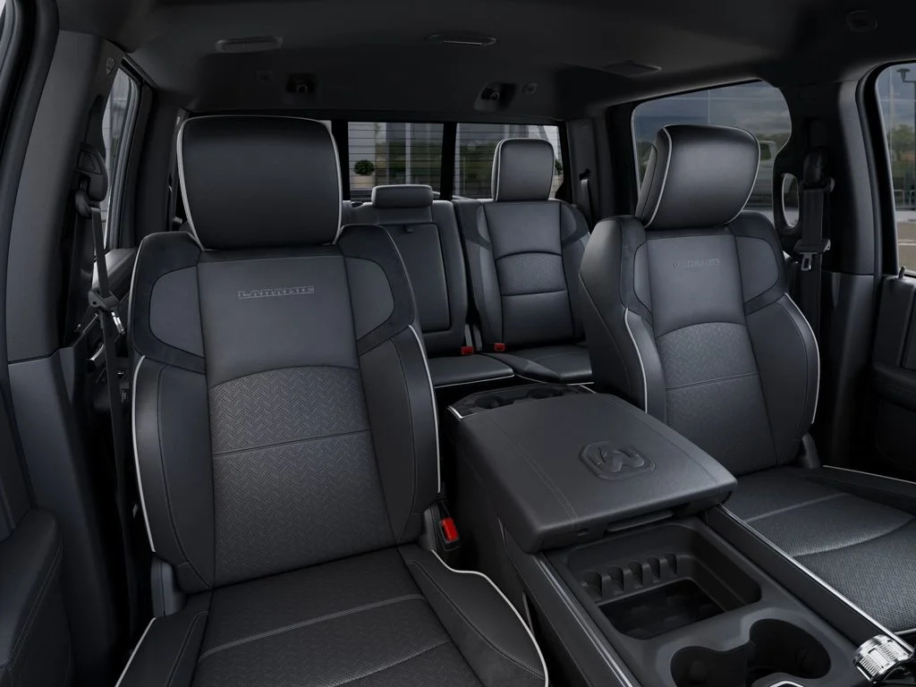 New 2026 Bright White Clear-Coat Exterior Paint RAM Laramie image 17