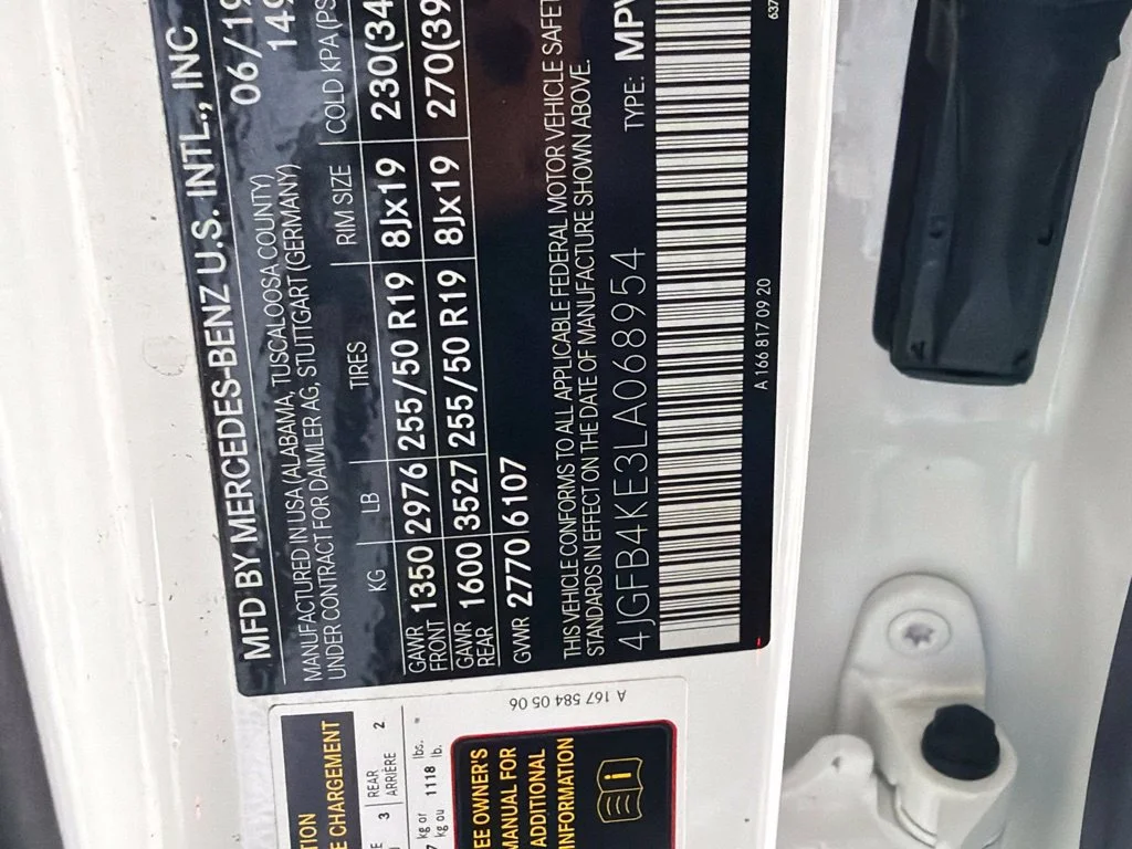 Used 2020 White Mercedes-Benz GLE 350 image 59