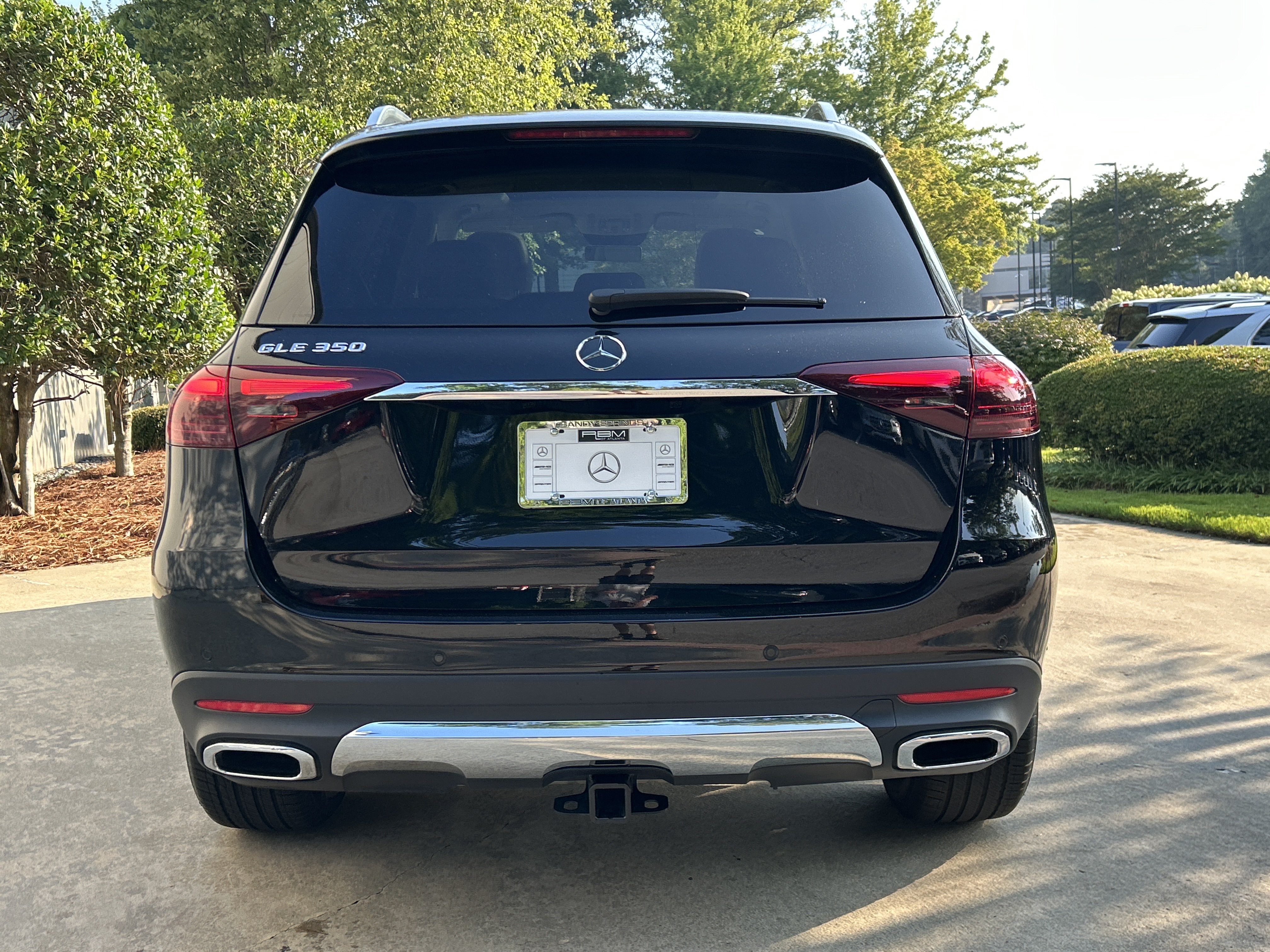 Certified Used 2025 Black Mercedes-Benz GLE 350 SUV image 7