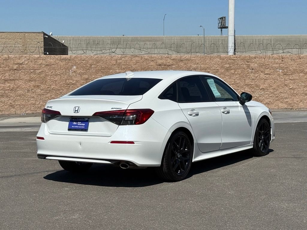 Certified Used 2022 White Honda Sport image 4