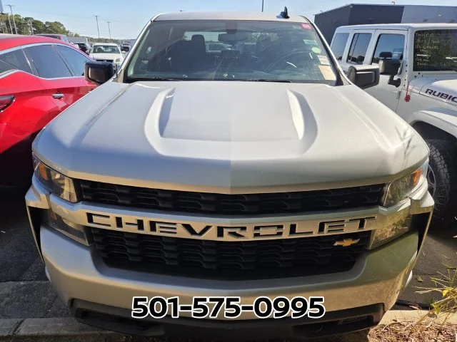 Used 2020 Chevrolet Silverado 1500 Custom with VIN 3GCPWBEH7LG291720 for sale in Little Rock