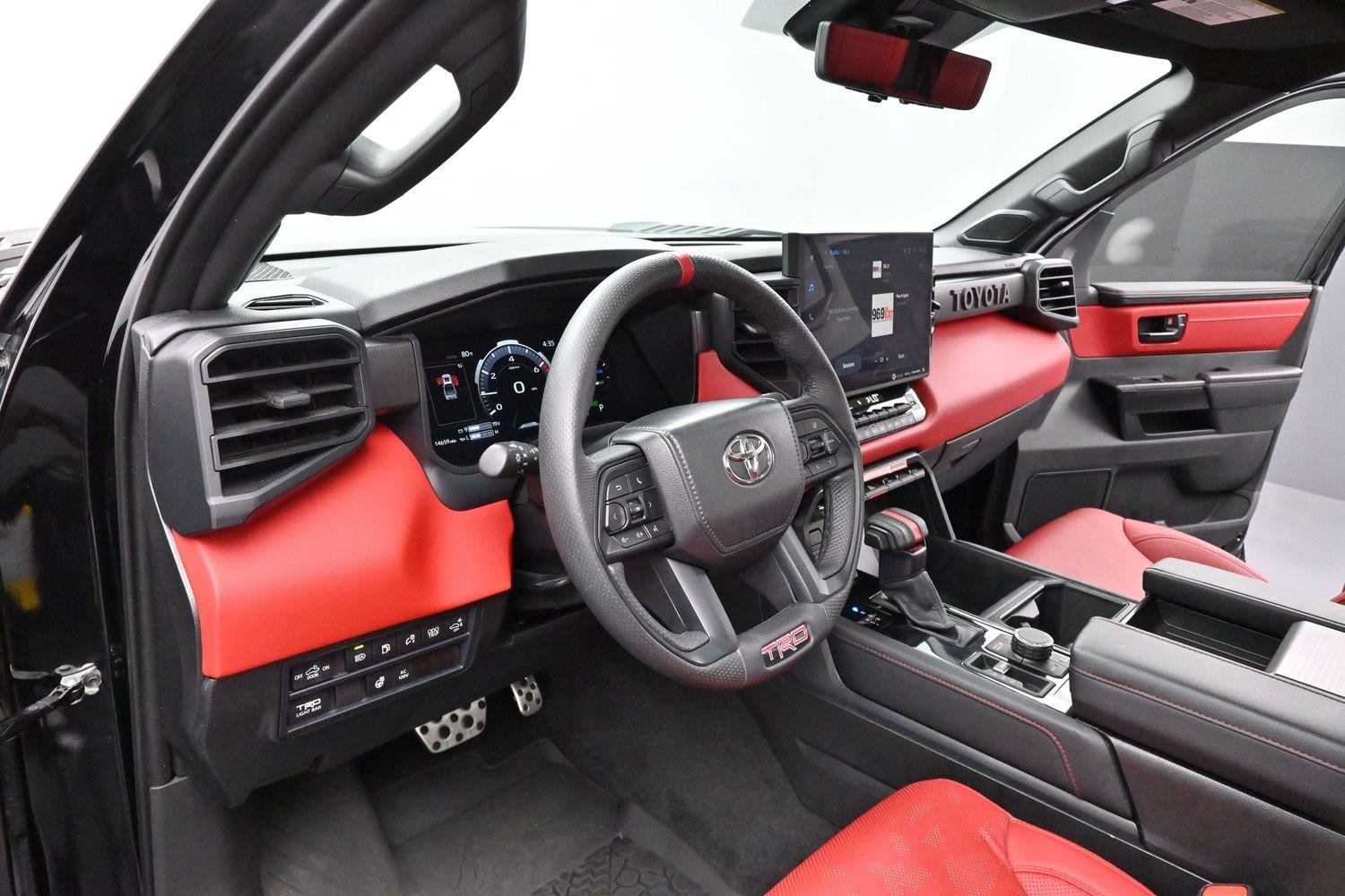 Used 2025 Midnight Black Metallic Toyota TRD Pro Hybrid image 12