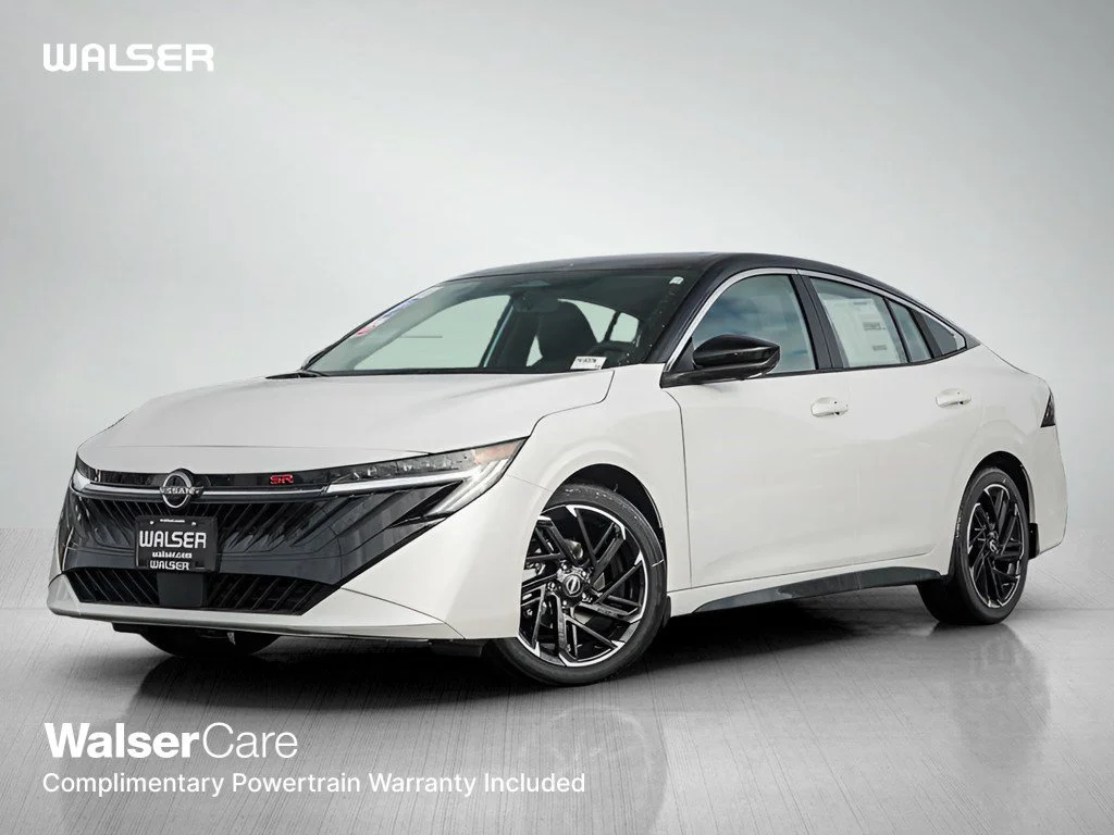 New 2026 Aspen White TriCoat / Super Black Two-tone Nissan SR image 1