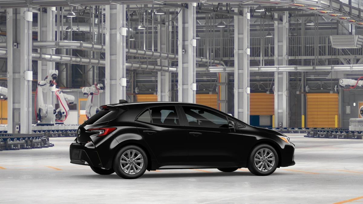 New 2026 Midnight Black Metallic Toyota SE image 11