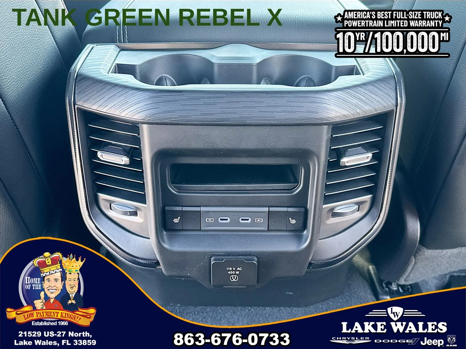 New 2026 Tank Exterior Paint RAM REBEL image 26