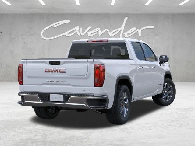 New 2026 Glacier White Tricoat GMC SLT image 4