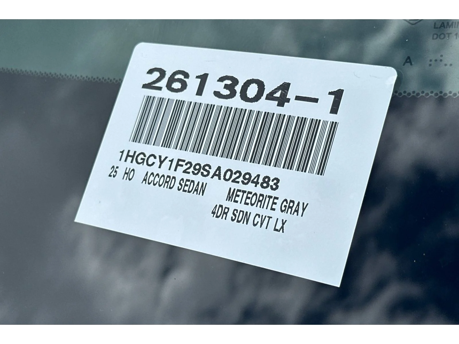Used 2025 Meteorite Gray Metallic Honda LX image 2
