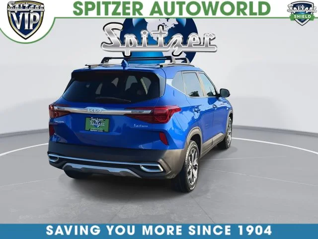 Used 2023 Blue Kia EX image 9