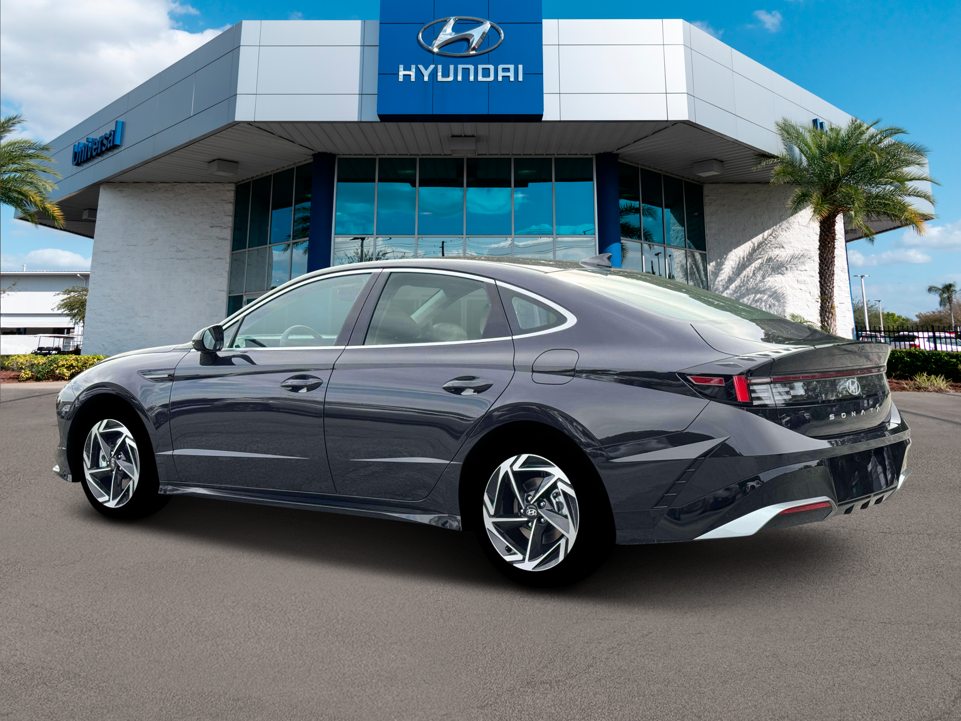 New 2026 Blue Hyundai SEL Sport image 4