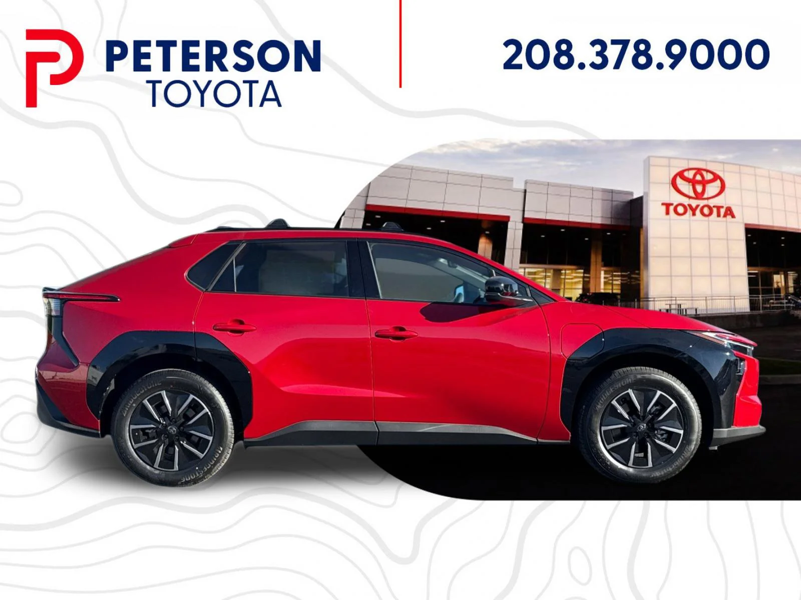New 2026 Red Toyota XLE image 2