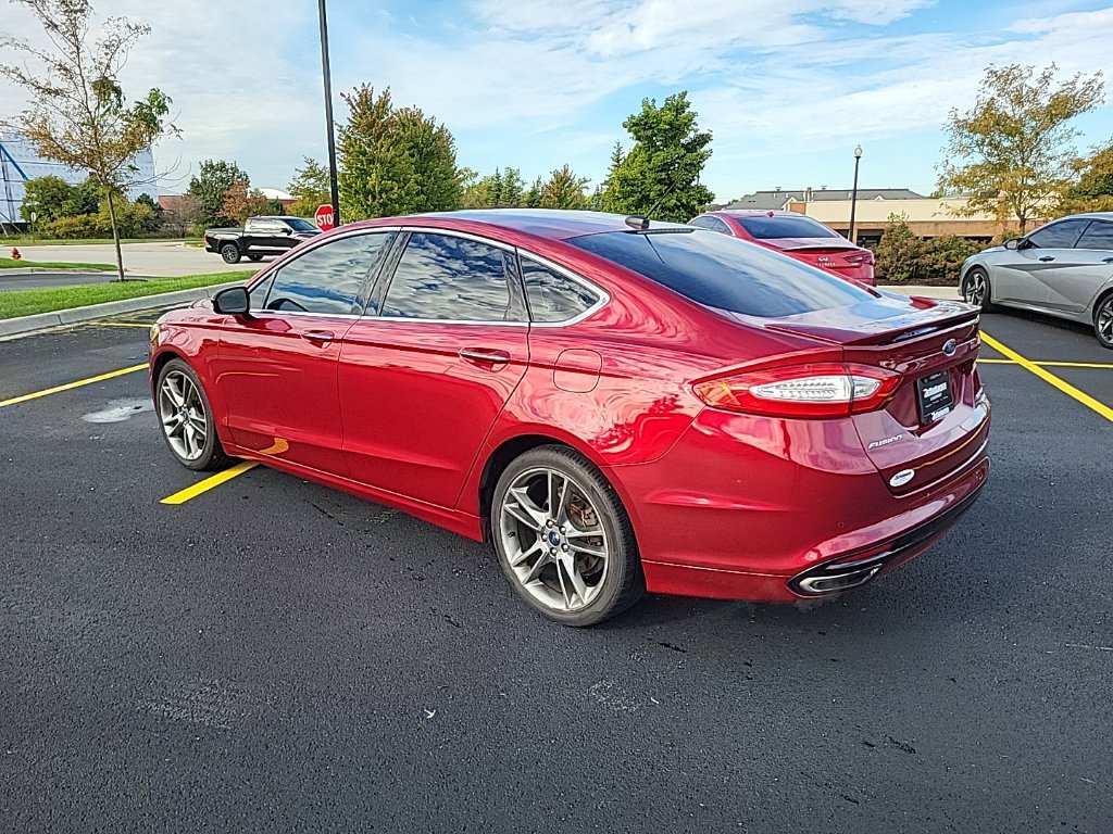 Used 2016 Red Ford Titanium image 3