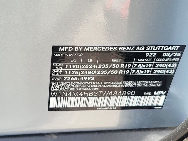 New 2026 Cirrus Silver Metallic Mercedes-Benz GLB 250 image 23