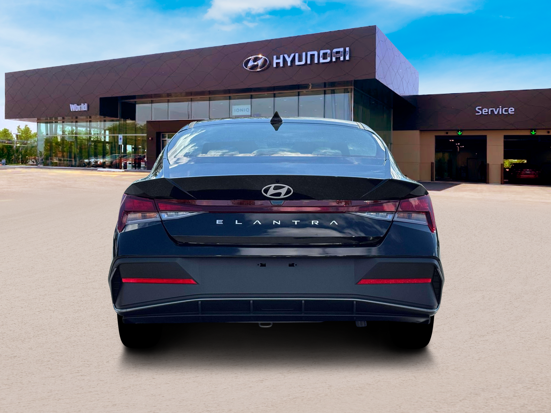 New 2026 Abyss Black Hyundai SE image 6