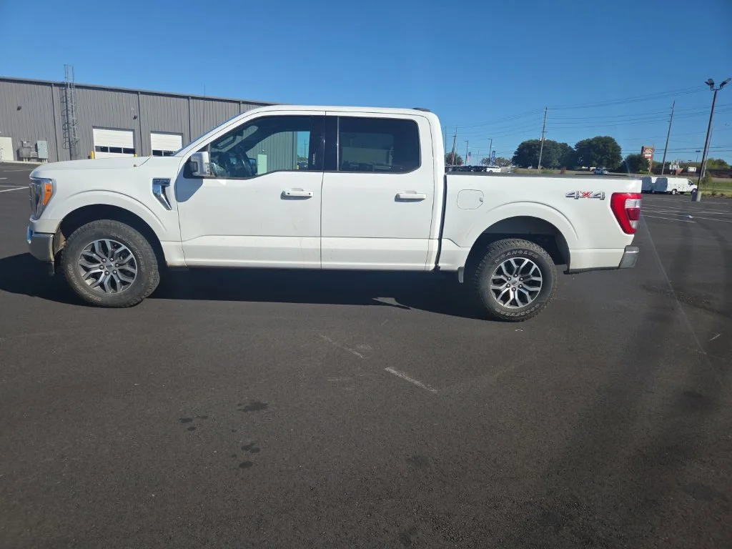Certified Used 2021 White Ford Lariat image 10