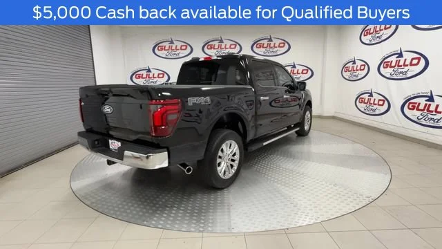 New 2026 Agate Black Metallic Ford Lariat image 2