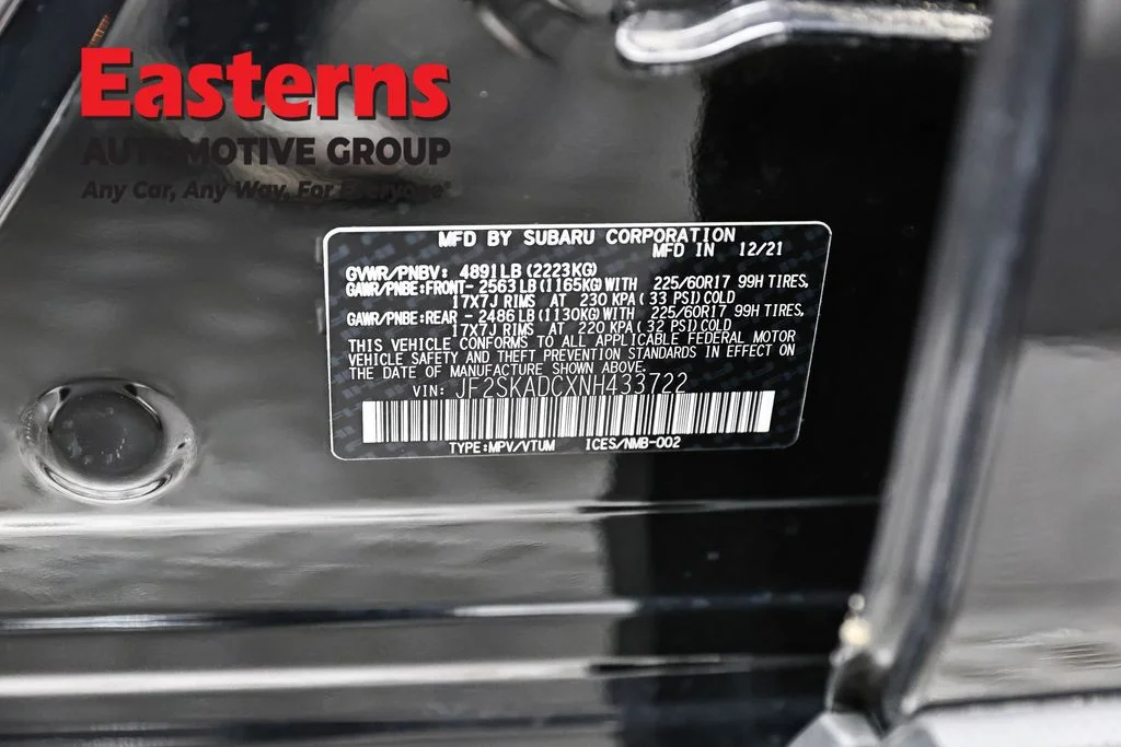 Used 2022 Black Subaru Premium image 39