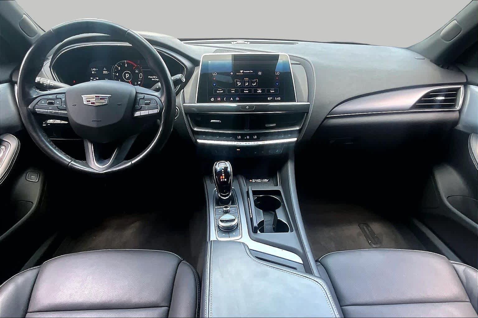 Used 2023 Argent Silver Metallic Cadillac Premium Luxury image 16