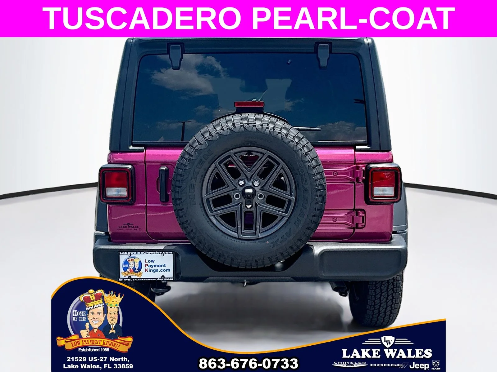 New 2026 Tuscadero Pearl-Coat Exterior Paint Jeep Sport S image 5