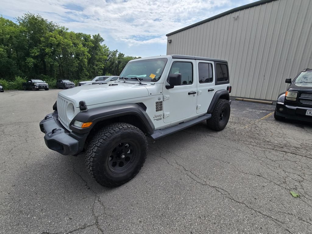 Used 2019 Jeep Wrangler Unlimited Sport S with VIN 1C4HJXDN2KW644744 for sale in Excelsior Springs, MO