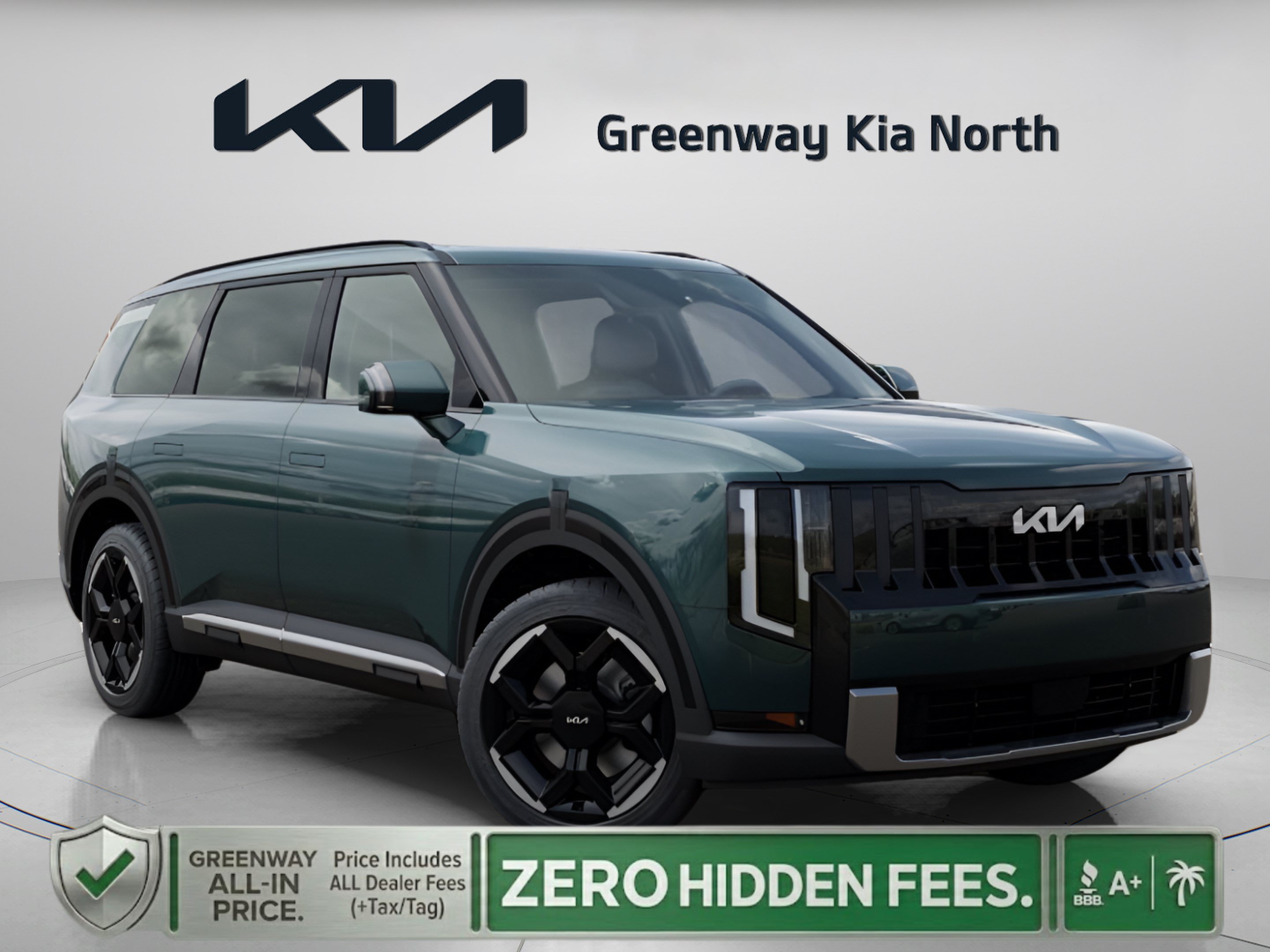 New 2027 Black Jade Green Kia EX image 1