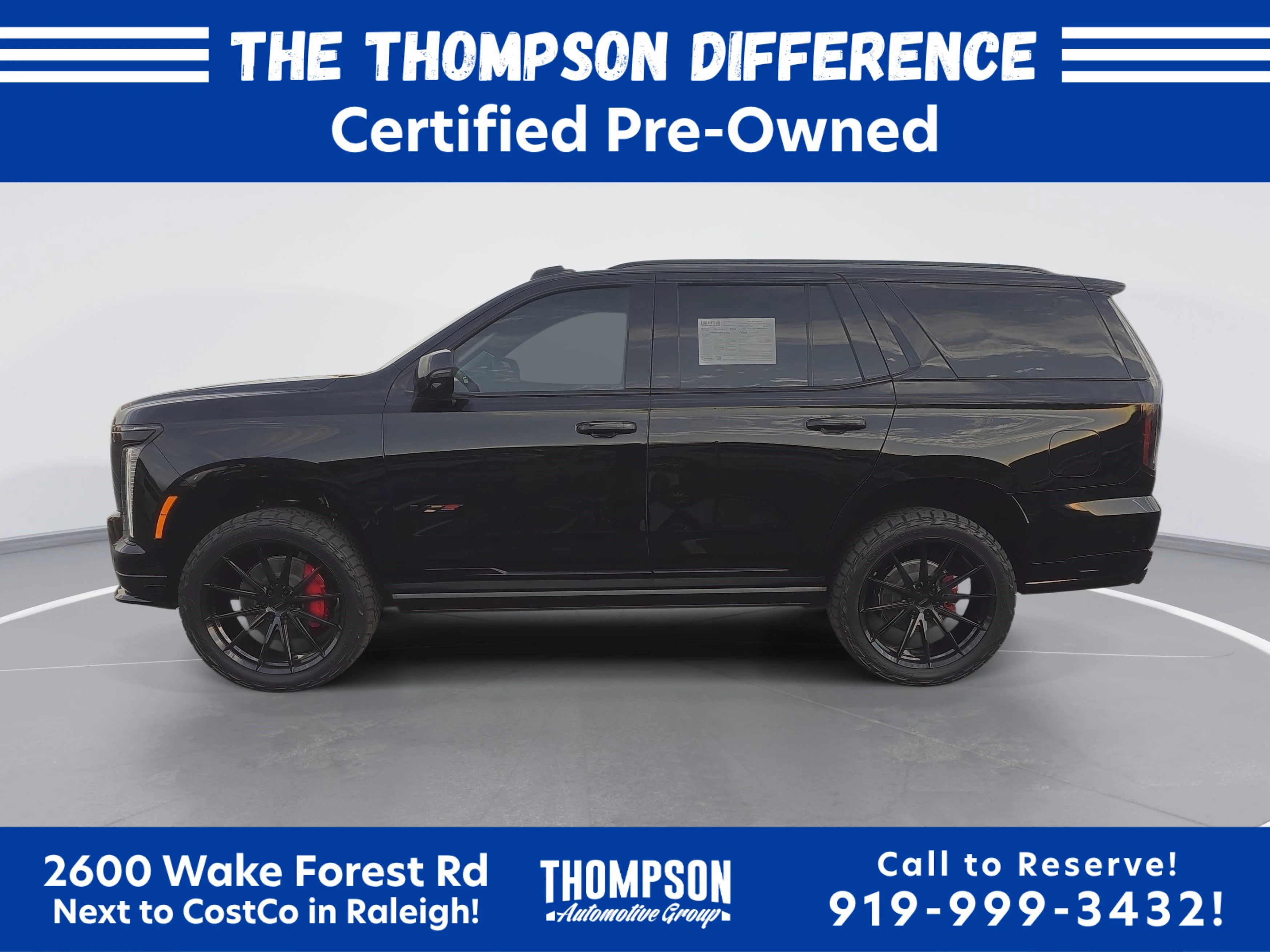 Used 2026 Black Raven Cadillac AWD V-Series image 6