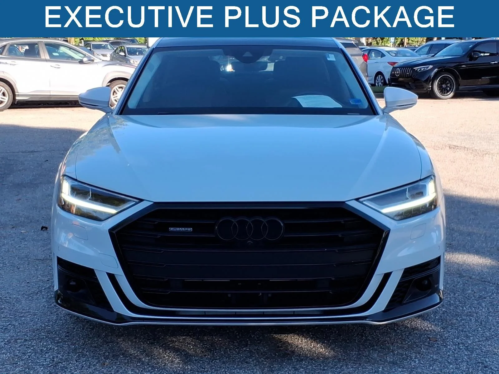 Used 2021 Glacier White Metallic Audi  image 2