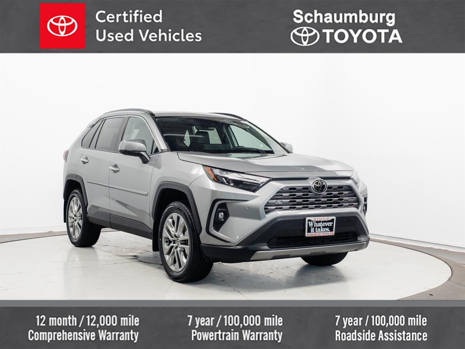 Certified Used 2024 Silver Toyota Limited image 1