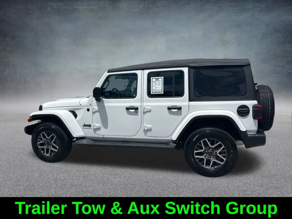 Certified Used 2025 White Jeep Sahara image 8