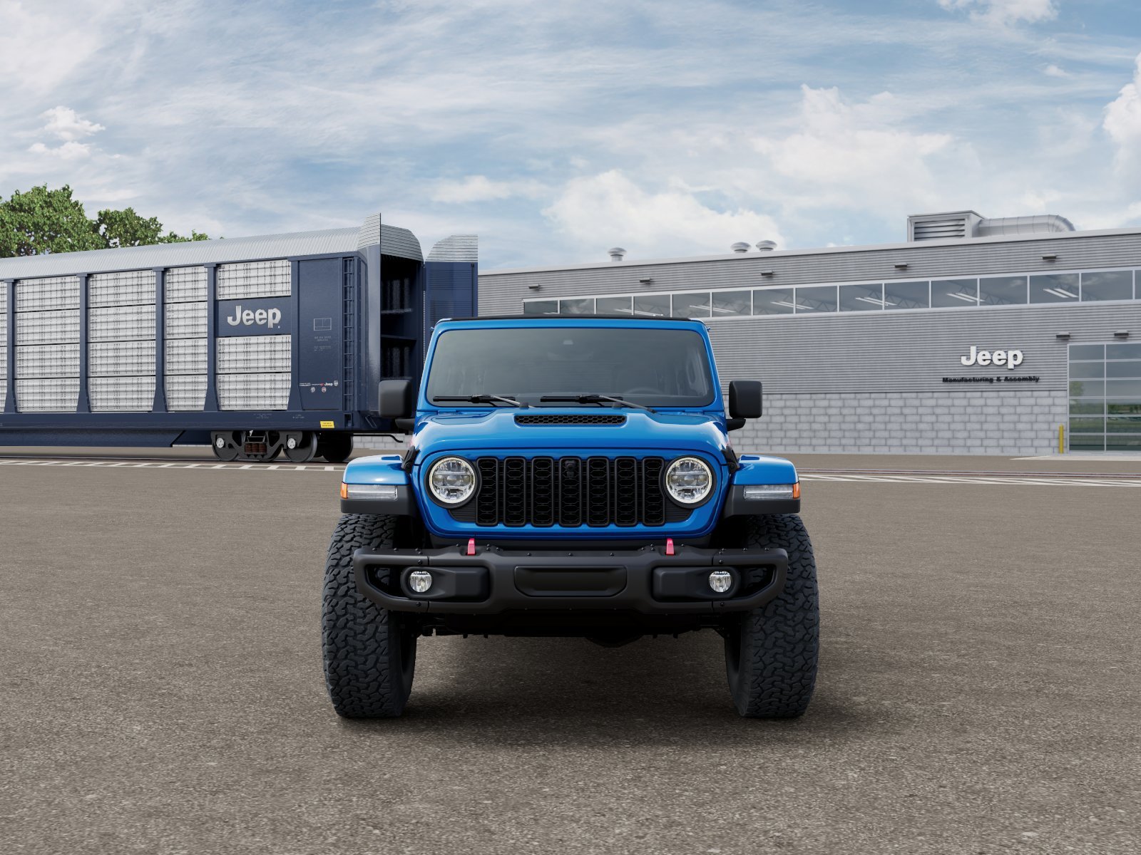 New 2026 Hydro Blue Pearlcoat Jeep Rubicon X image 6