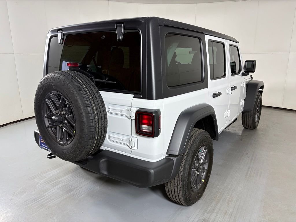 New 2026 Bright White Clearcoat Jeep Sport S image 8
