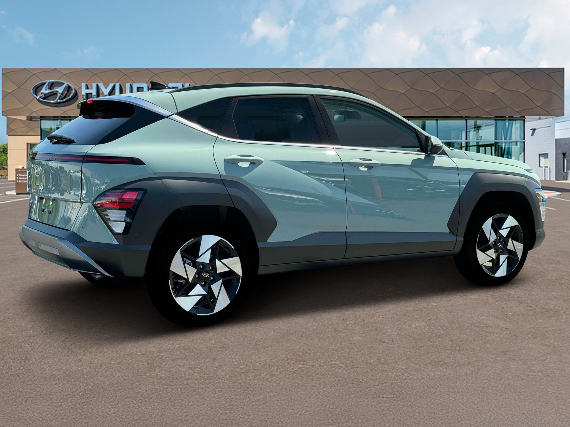 New 2026 Green Hyundai Limited AWD image 8