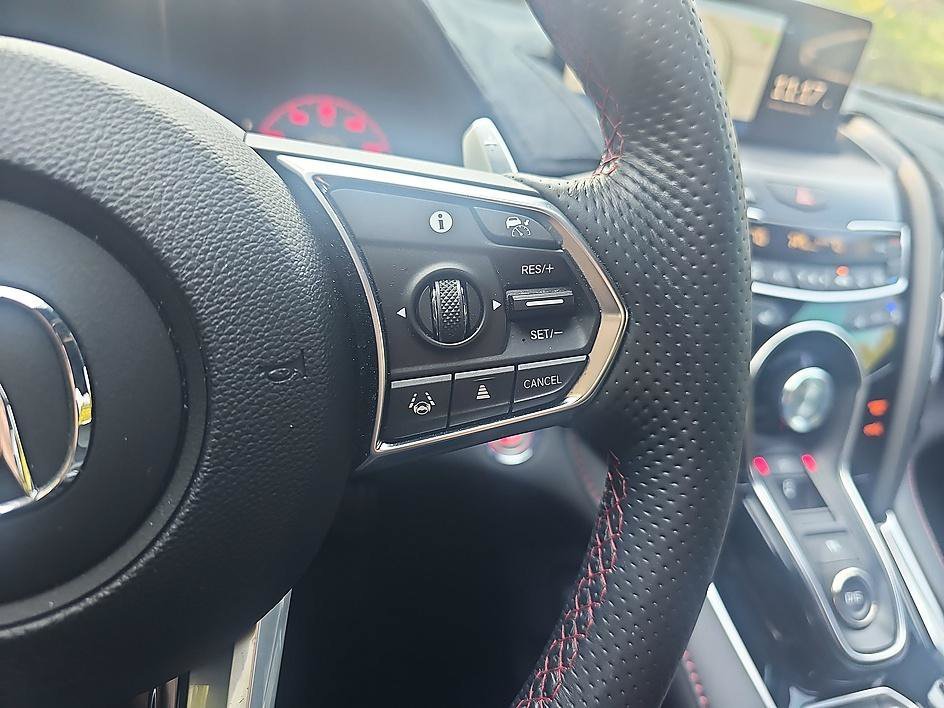 Used 2022 Platinum White Pearl Acura A-Spec Advance Package image 24