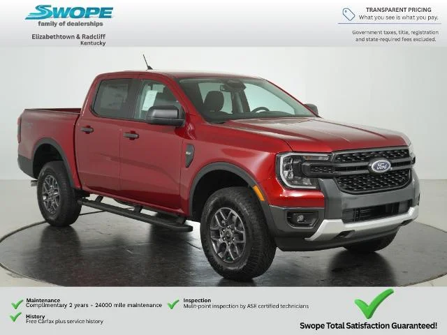 New 2026 Ruby Red Metallic Tinted Clearcoat Ford XLT image 32