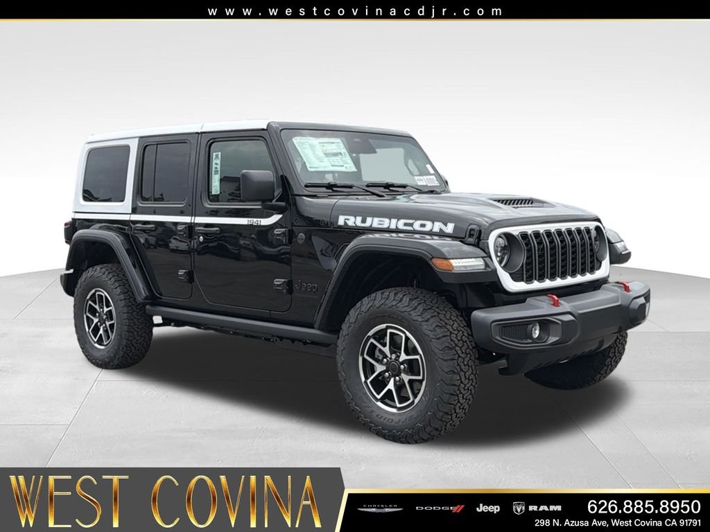New 2026 Black Clear-Coat Exterior Paint Jeep Rubicon image 5